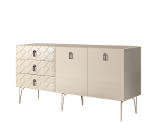 Комод для гостиной Богемия Фарфале (Bogemia Farfalle) БМКМ-4(Fa)