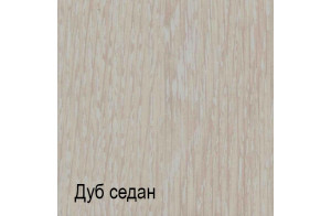 Двуспальная кровать с мягкой спинкой Венеция ВНКР140-1 (дуб седан)