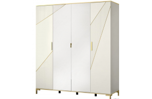 Четырехдверный шкаф для одежды Родос 130
